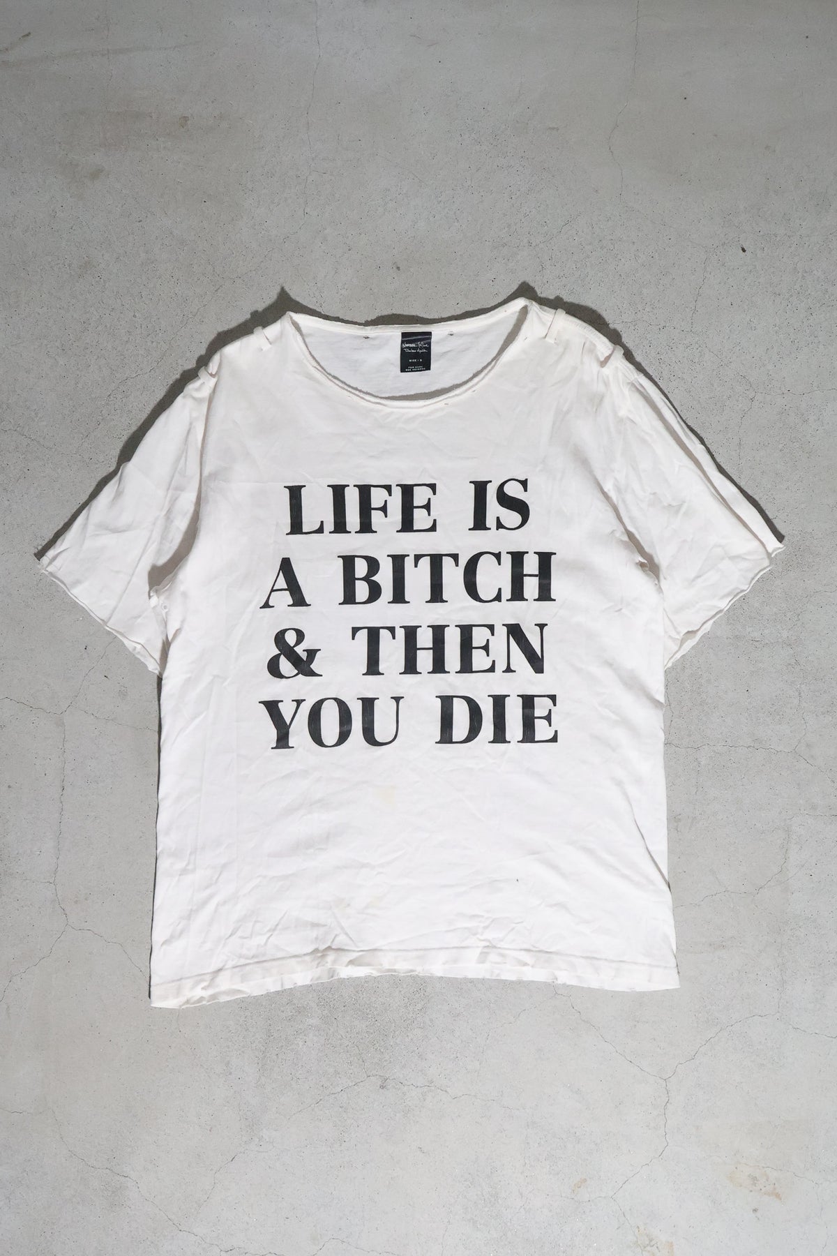 Number (N)ine SS06 Distressed Tee