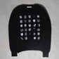 Number (N)ine AW01 Shield Emblem Sweater