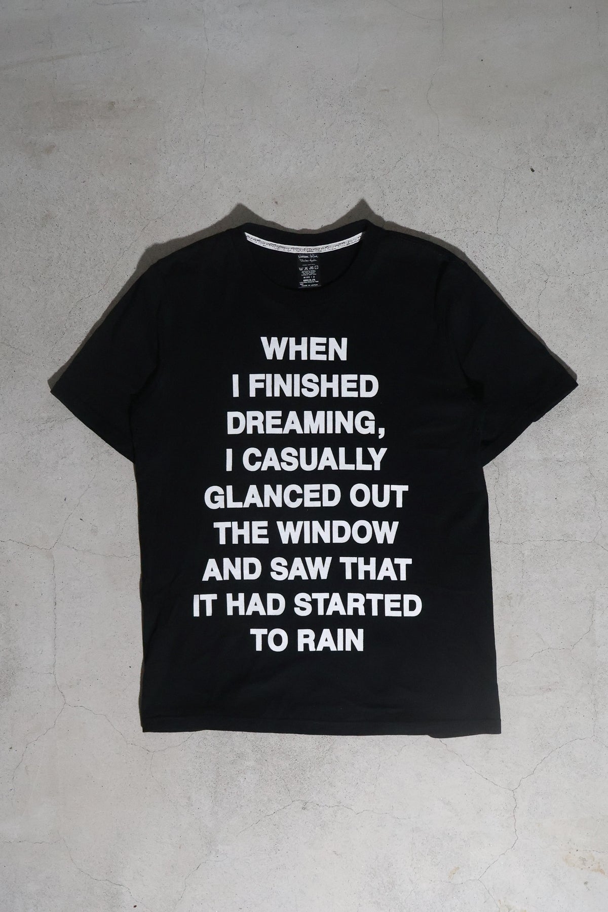 Number (N)ine AW09 Poem Tee