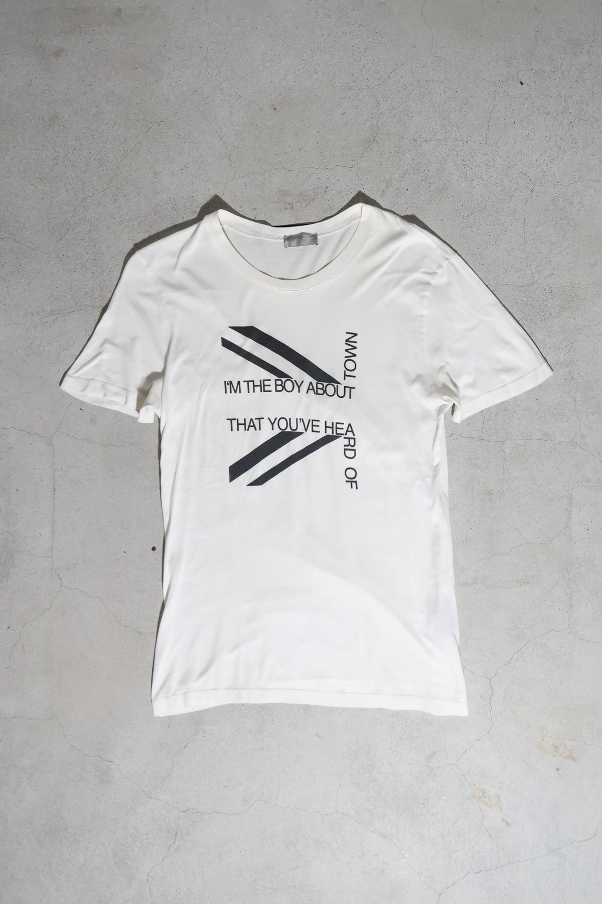 Dior Homme SS06 Boy About Town Tee