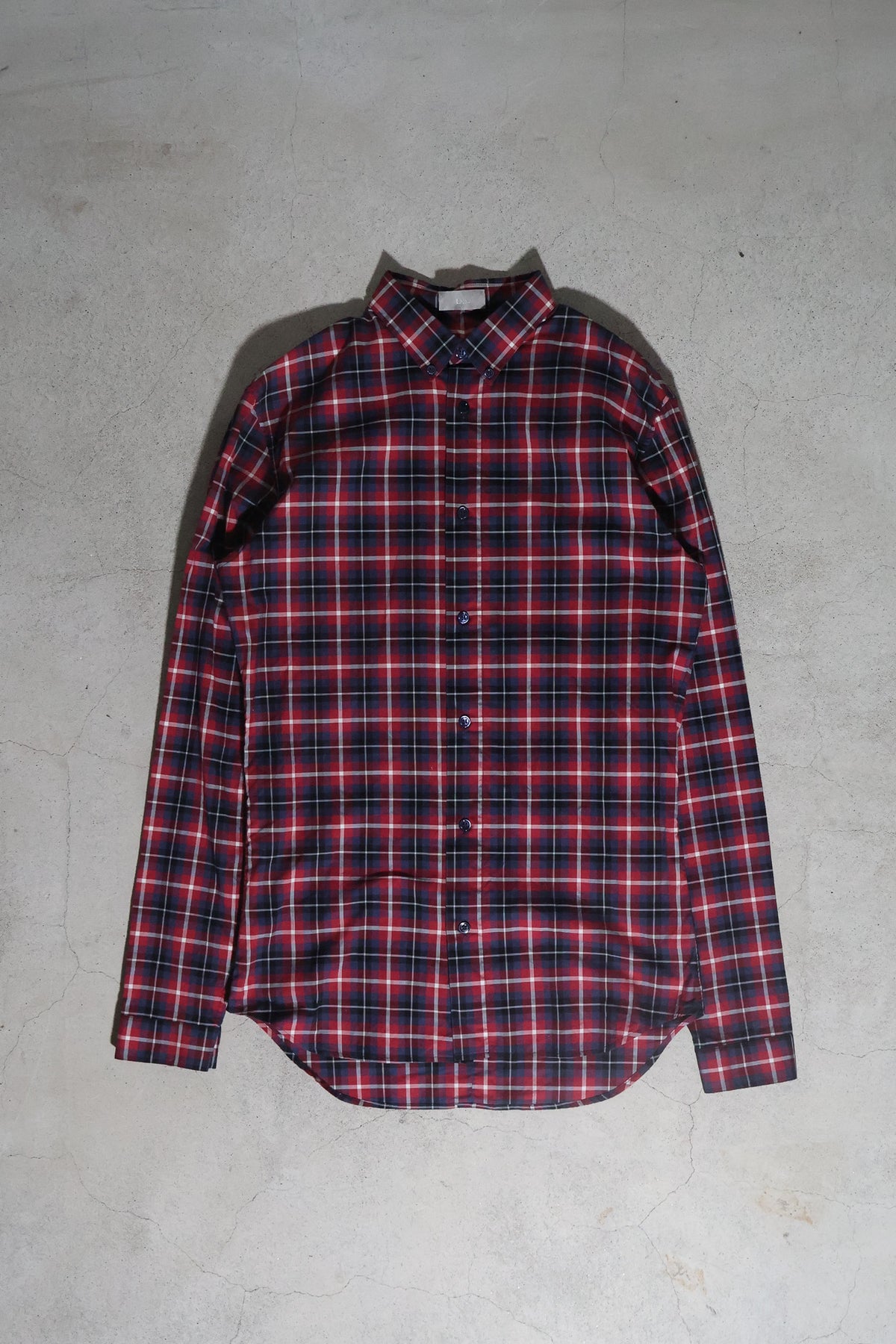 Dior Homme KVA Plaid Button Up