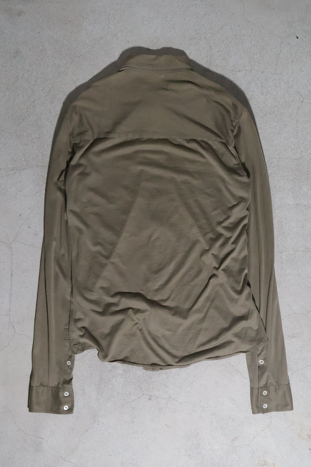 Balmain SS13 Khaki Button Up Shirt