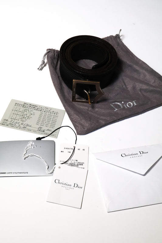Dior Homme AW07 D Point Belt