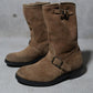 Balmain SS12 Suede Engineer Boots