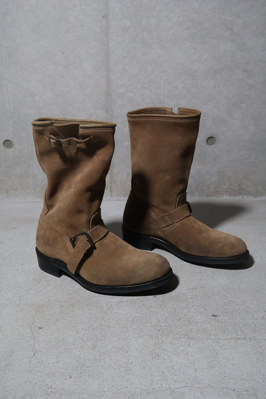 Balmain SS12 Suede Engineer Boots