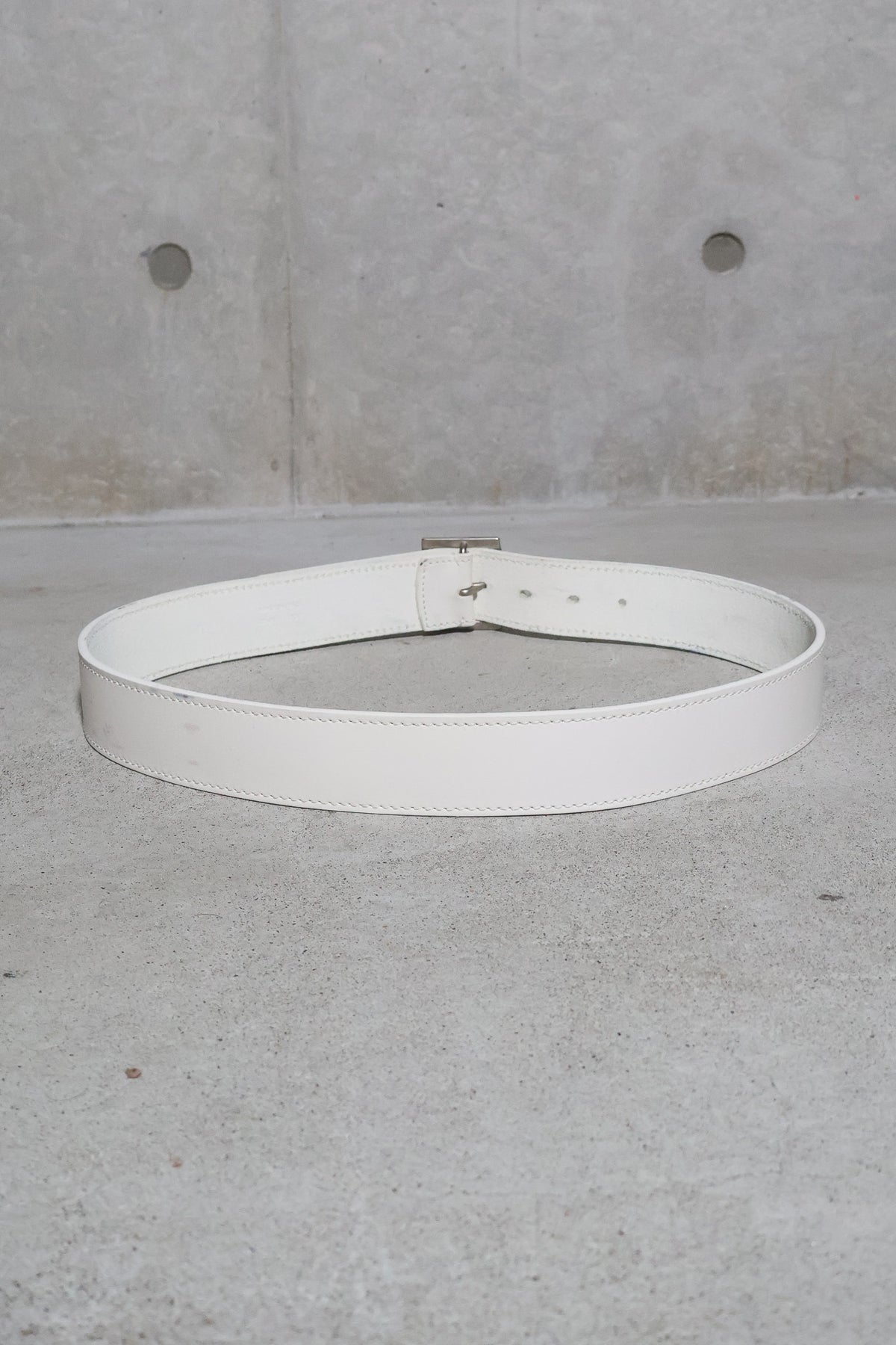 Dior Homme SS05 White D-Point Belt