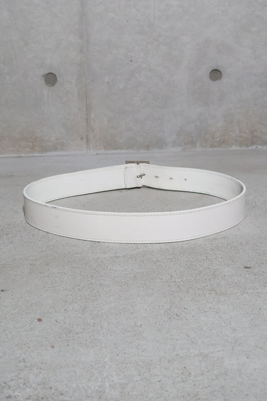 Dior Homme SS05 White D-Point Belt