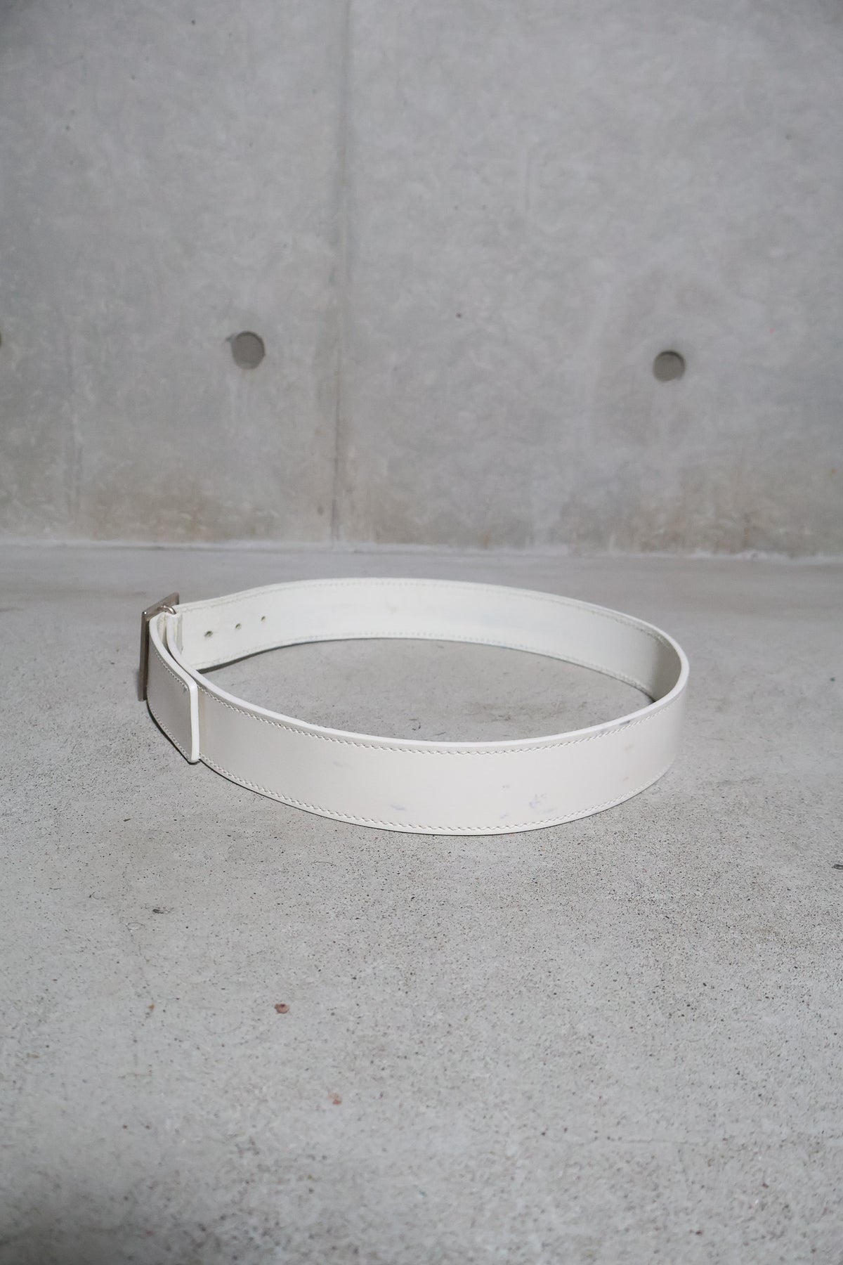 Dior Homme SS05 White D-Point Belt