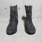 Number (N)ine AW08 Ostrich Leather Cowboy Boots