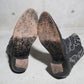 Number (N)ine AW08 Ostrich Leather Cowboy Boots