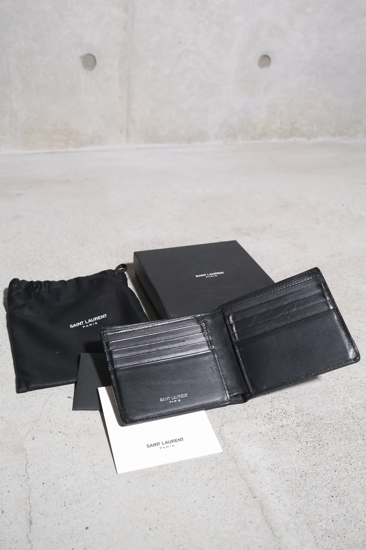 Saint Laurent SS13 Studded Wallet
