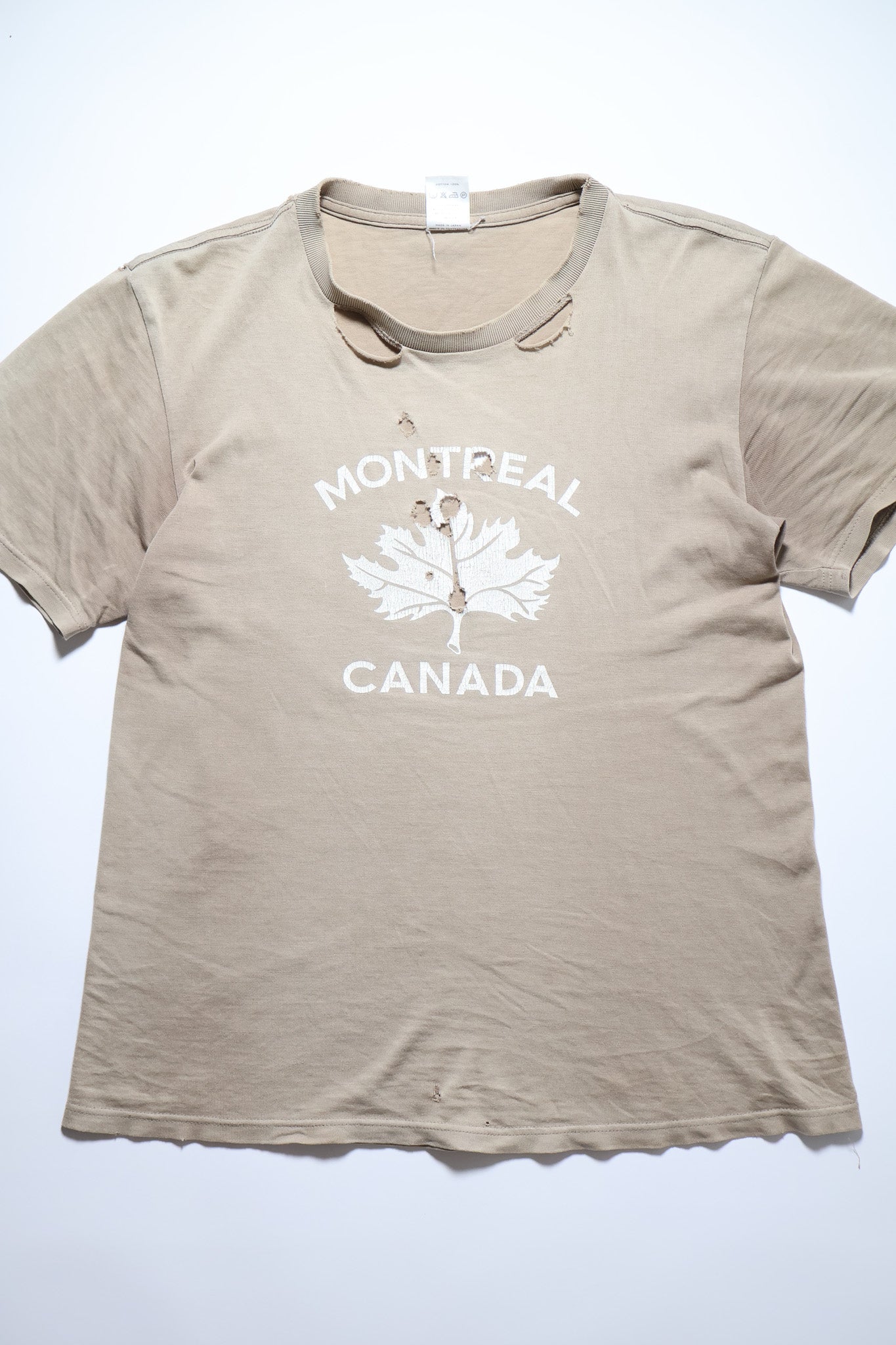 Number (N)ine SS01 Montreal Distressed Shirt