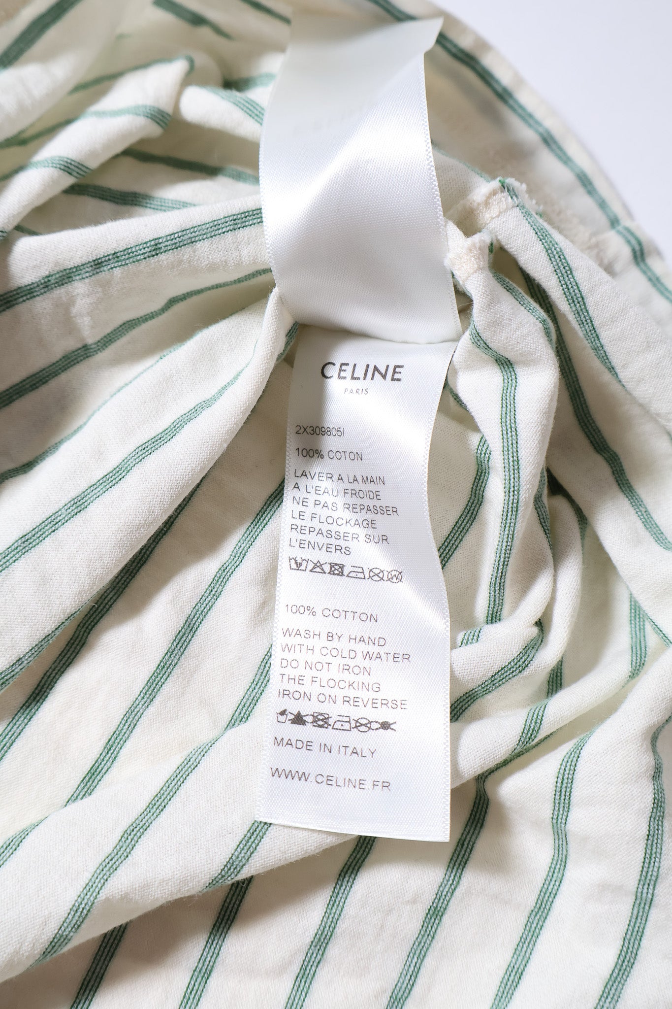 Celine SS20 "I Have Nostalgia" Shirt