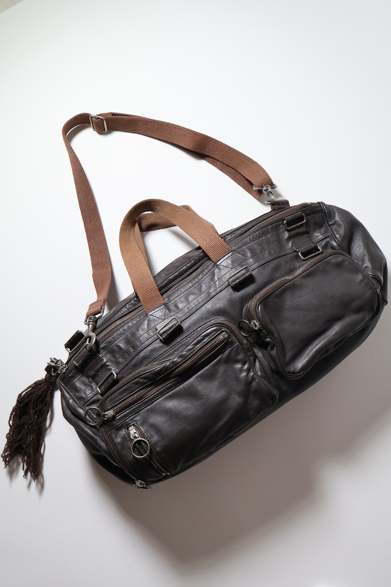 Dior Homme AW06 OG Brown Deville Duffle Bag