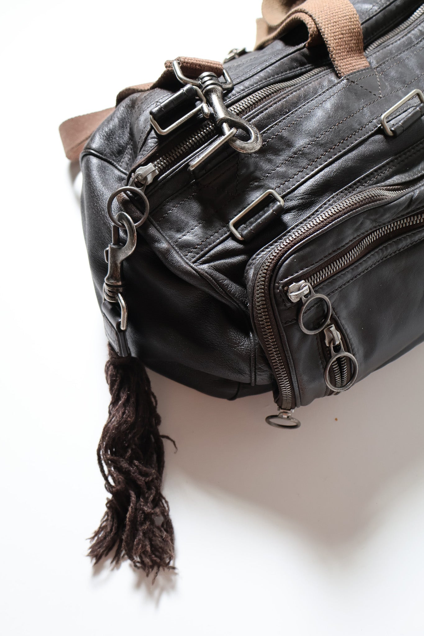 Dior Homme AW06 OG Brown Deville Duffle Bag
