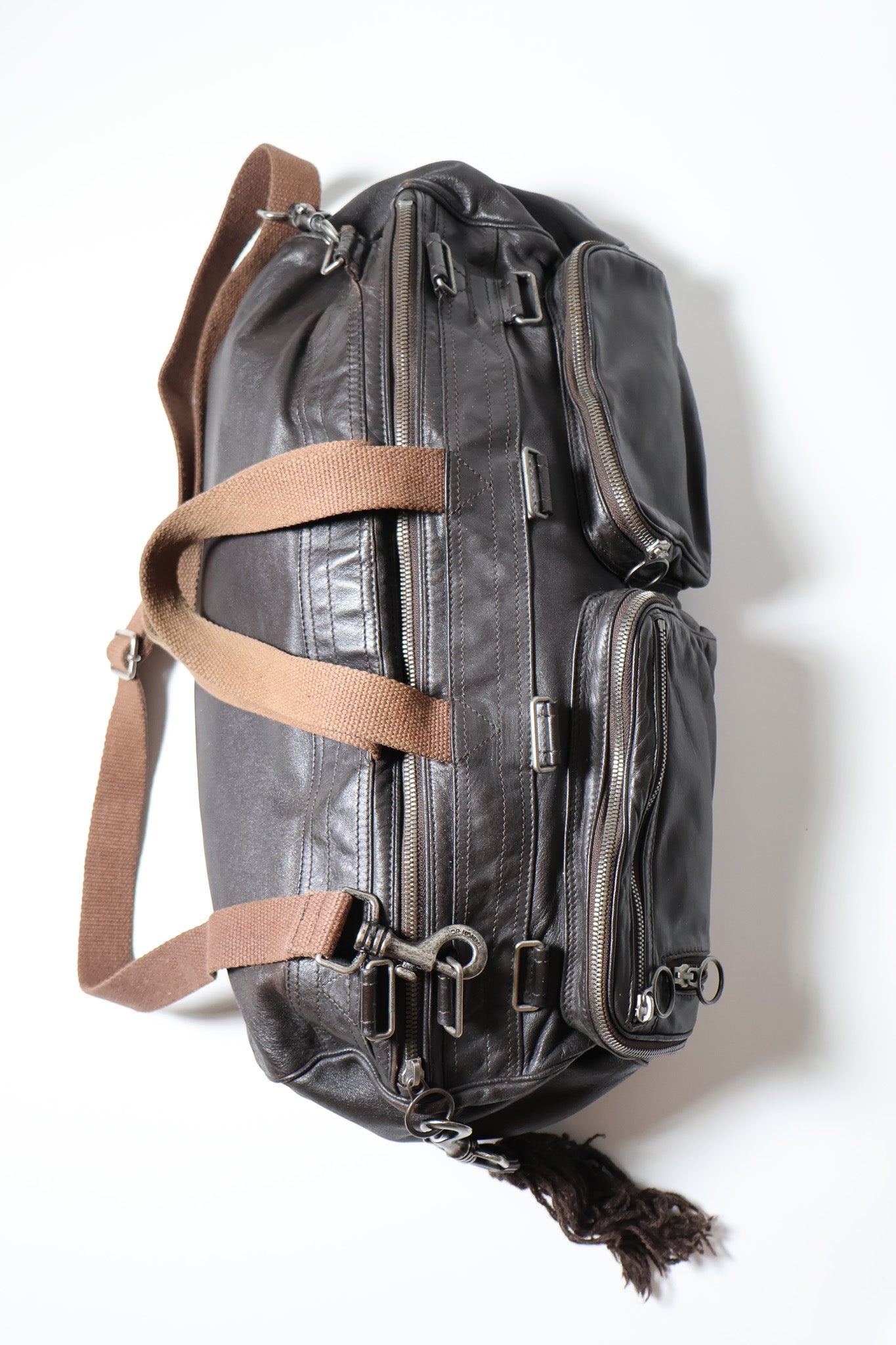 Dior Homme AW06 OG Brown Deville Duffle Bag