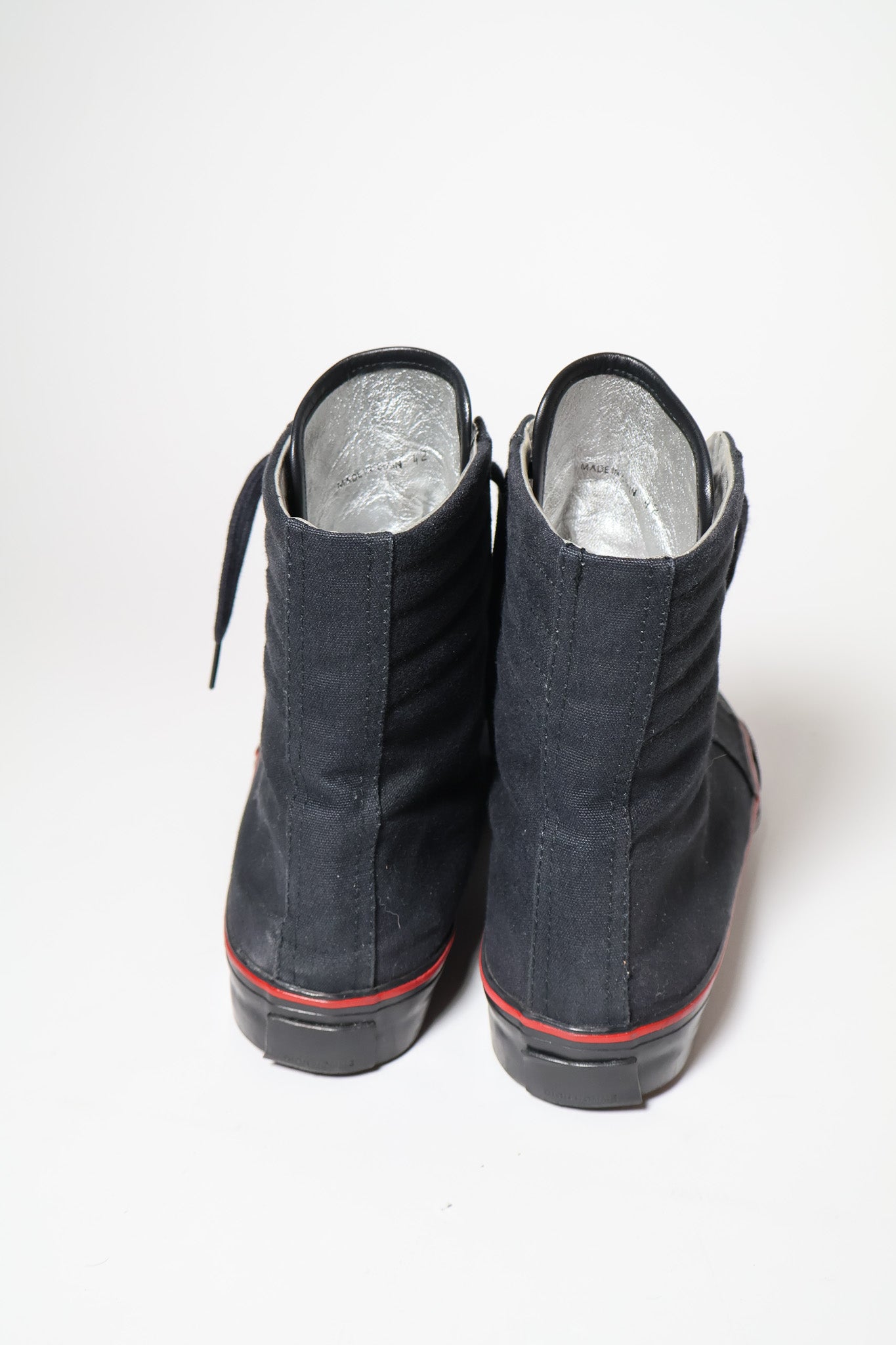 Dior Homme SS05 Runway High Top Sneakers