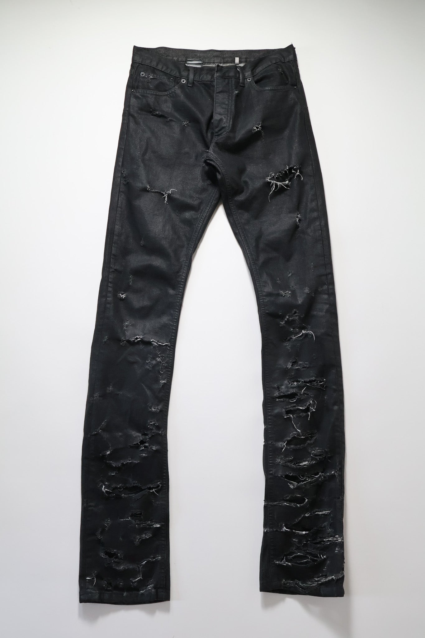 Dior Homme SS04 Strip Distressed Denim