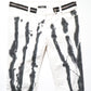 Balmain SS11 Paint Splatter Denim