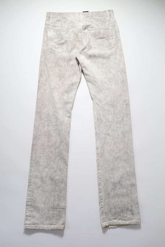 Dior Homme SS06 Dirty Snow Denim