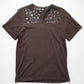 Maison Margiela Aids Print V Neck Tee
