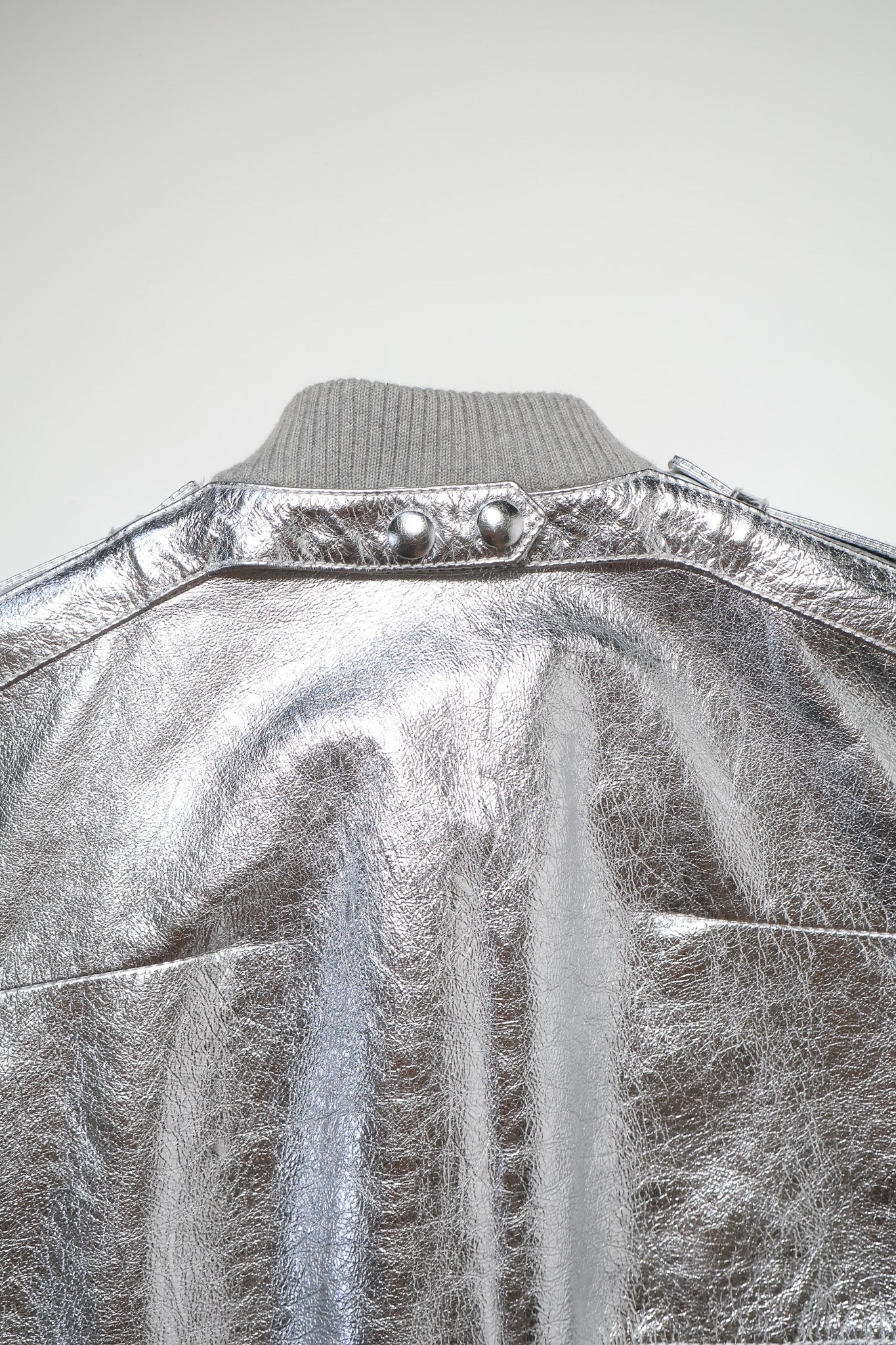 Dior Homme SS07 Silver Runway Leather