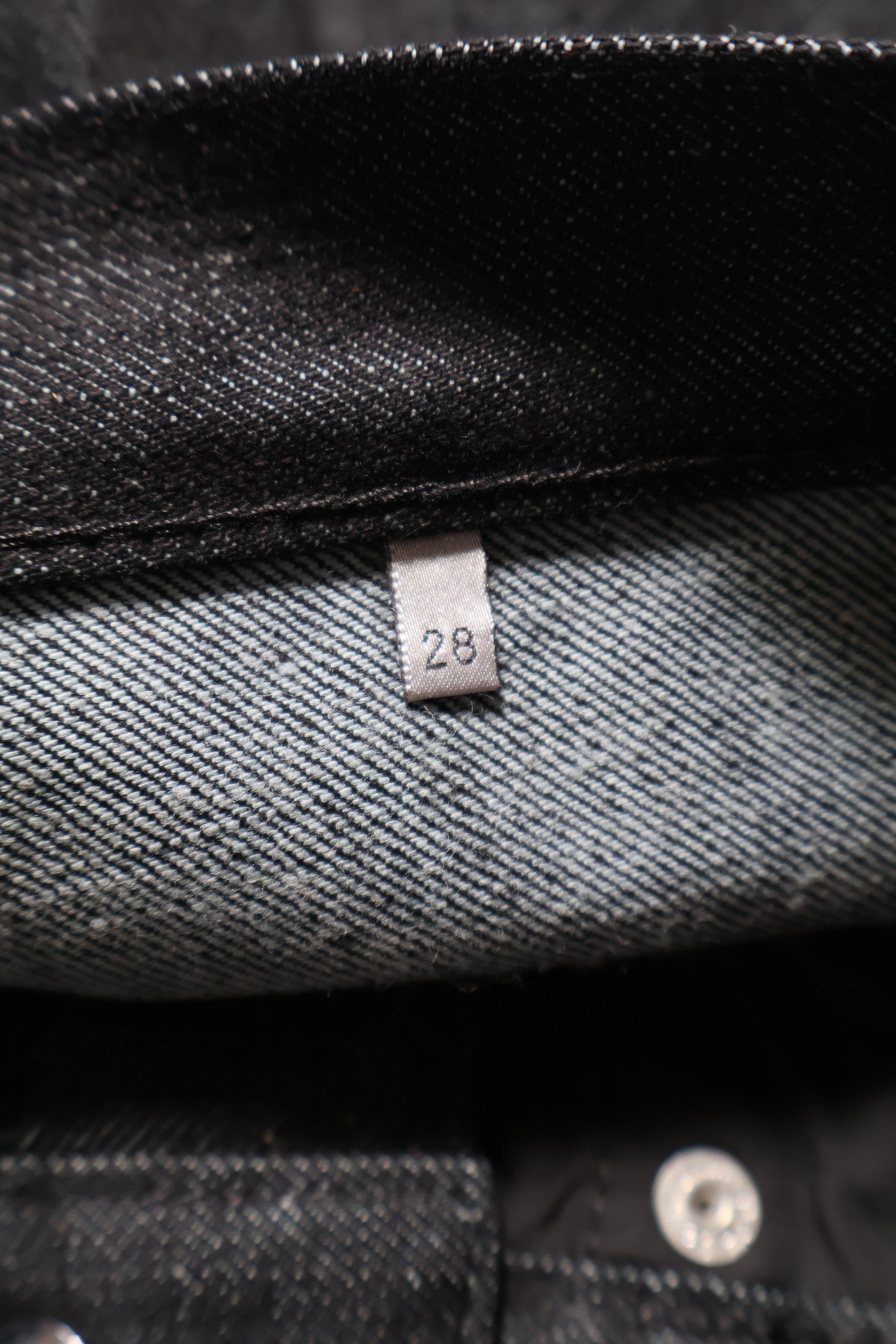 DS Dior Homme AW07 Raw Denim 28
