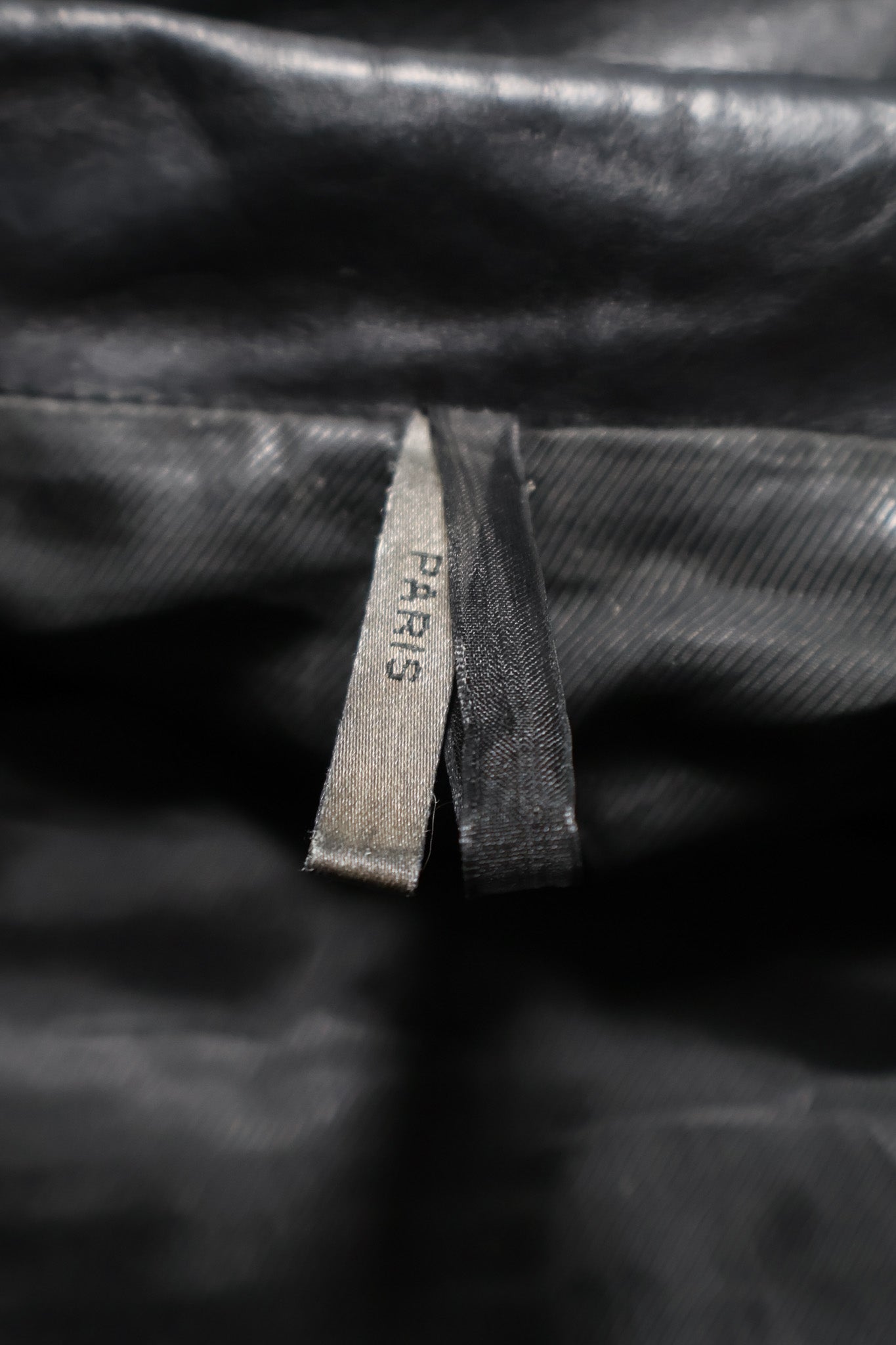 1/1 Dior Homme SS05 Sample Custom Order Leather Jacket