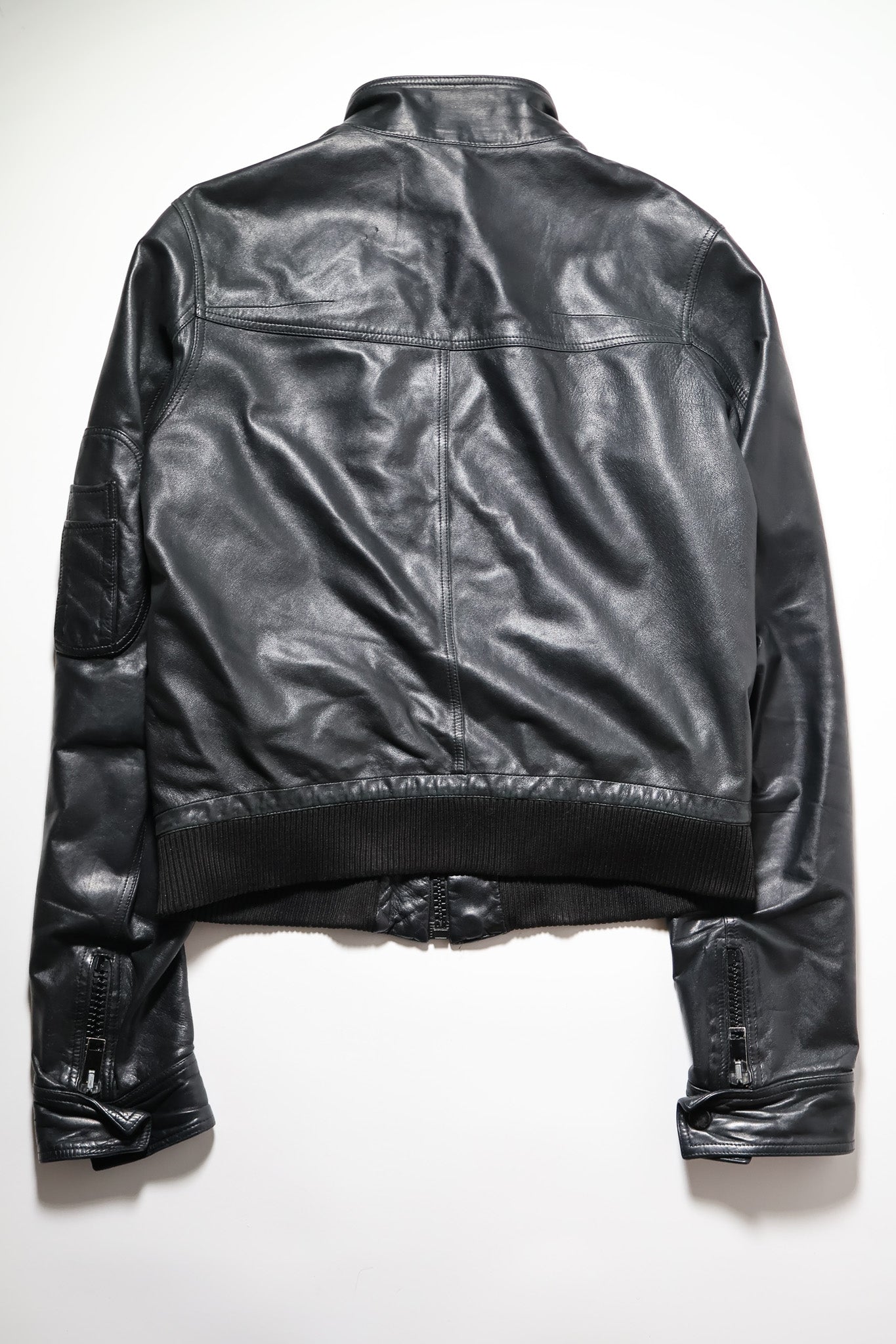 1/1 Dior Homme SS05 Sample Custom Order Leather Jacket