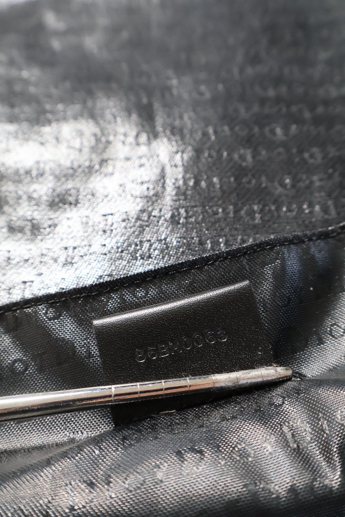 Dior Homme AW03 Luster Coated Bag New With Tags