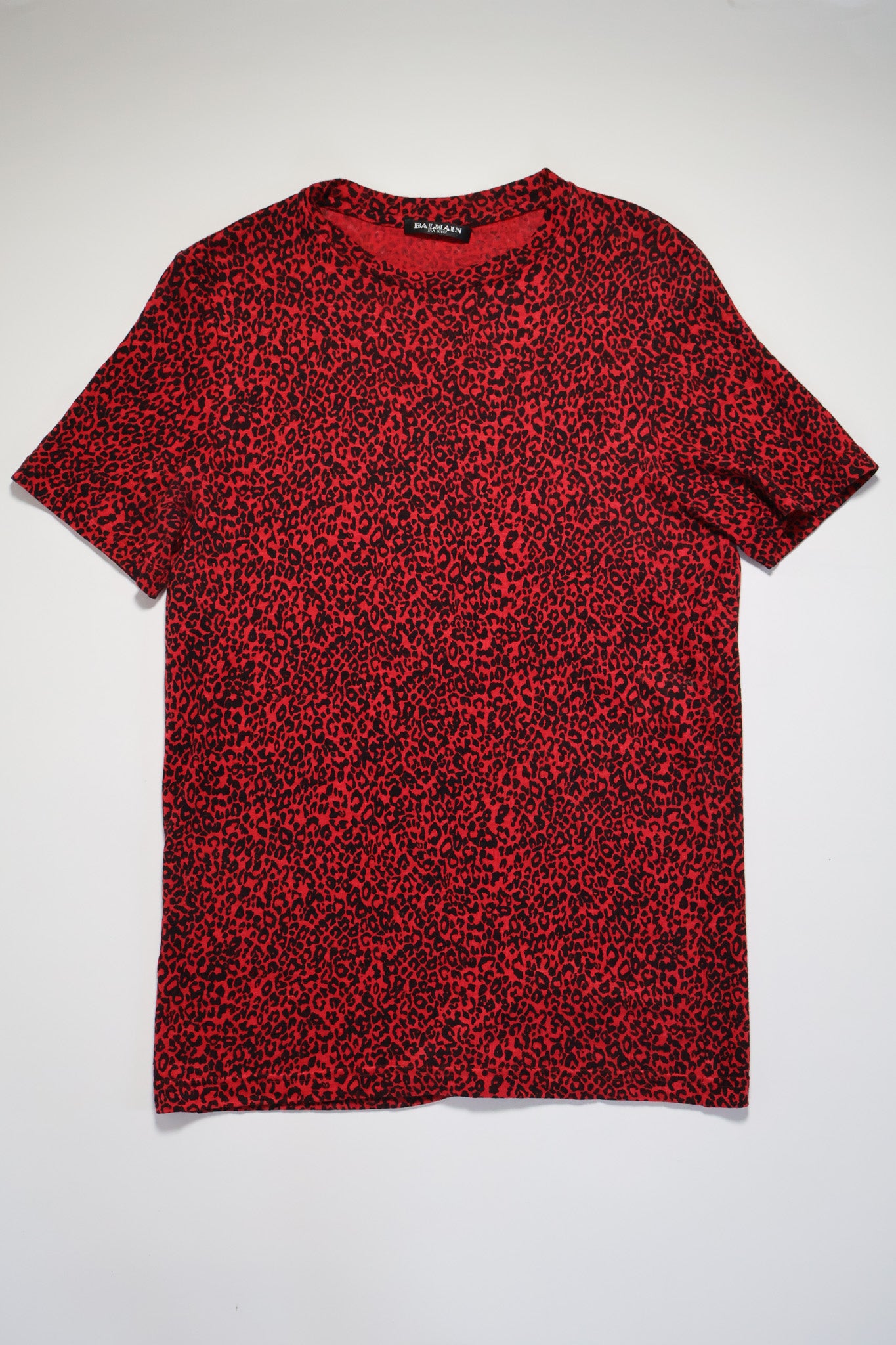 Balmain AW08 Leopard Print Shirt