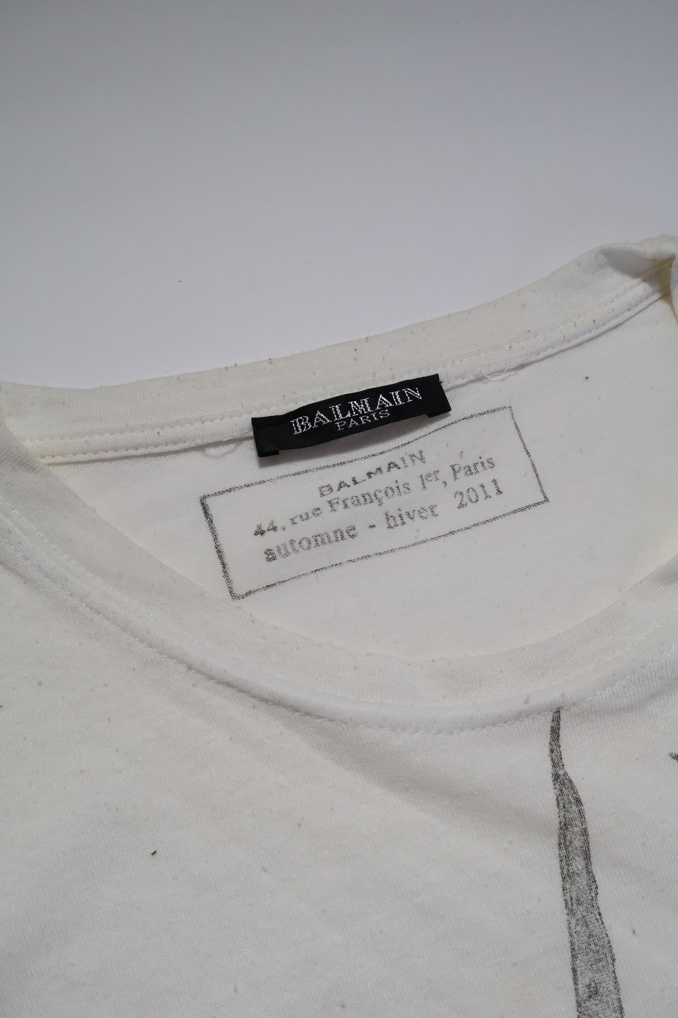 Balmain AW11 Wolf Graphic Shirt