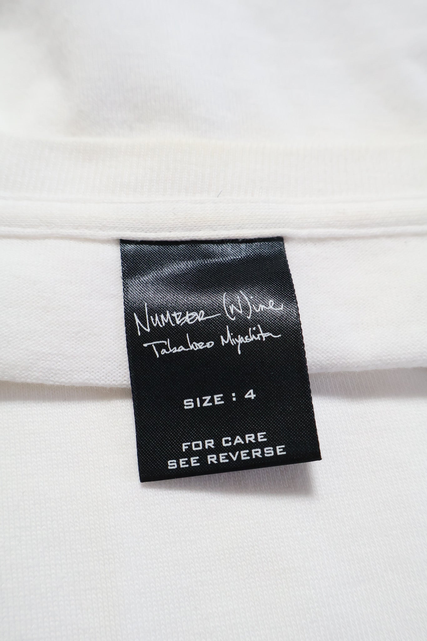 Number (N)ine AW03 'Borderline' Graphic Shirt