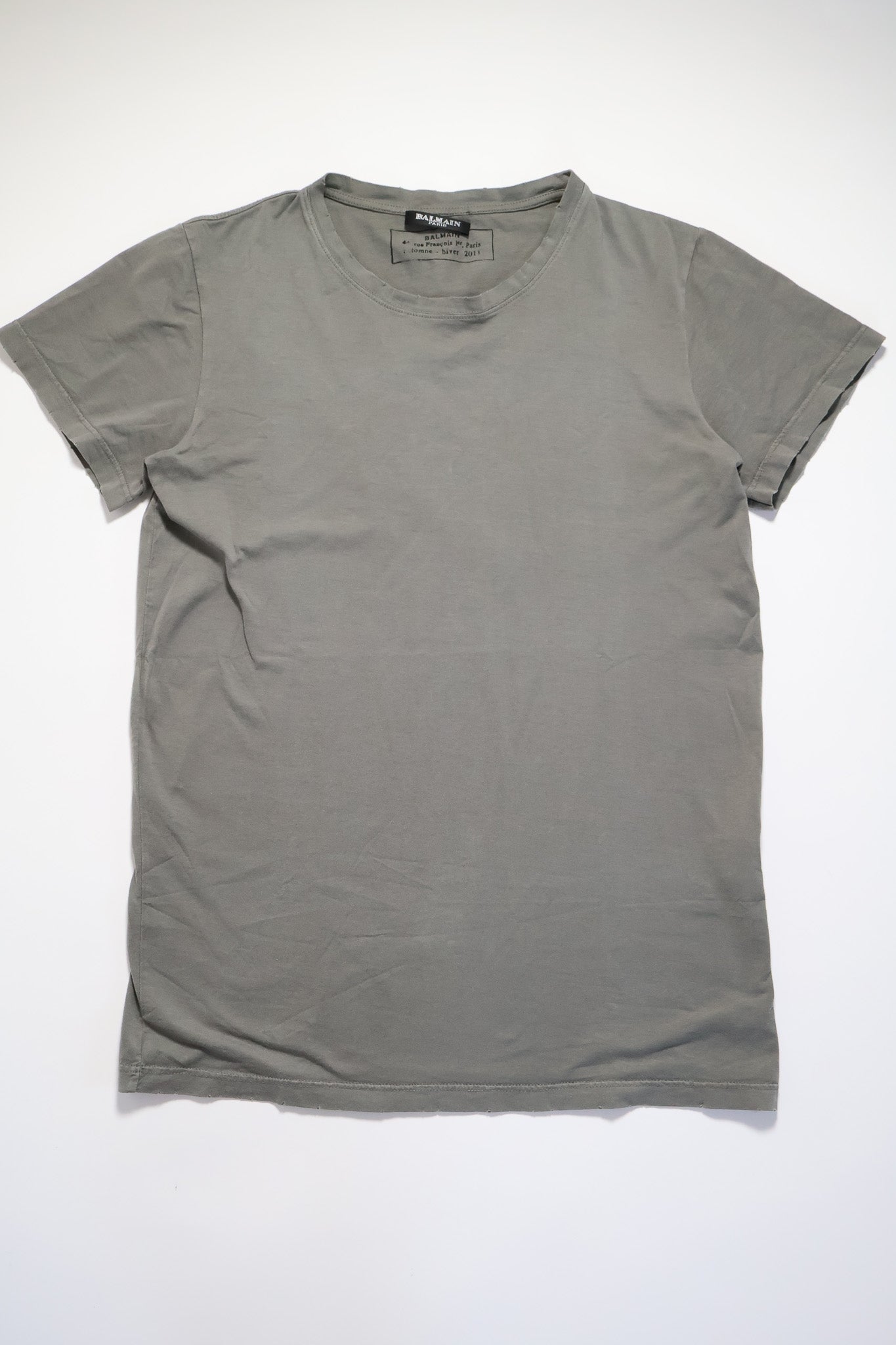 Balmain AW11 Distressed Shirt