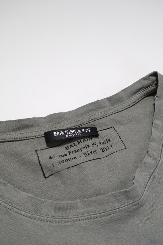 Balmain AW11 Distressed Shirt