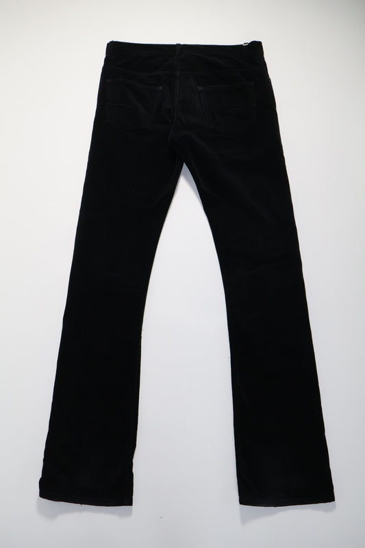 Dior Homme AW05 Runway Velvet Flare Pants