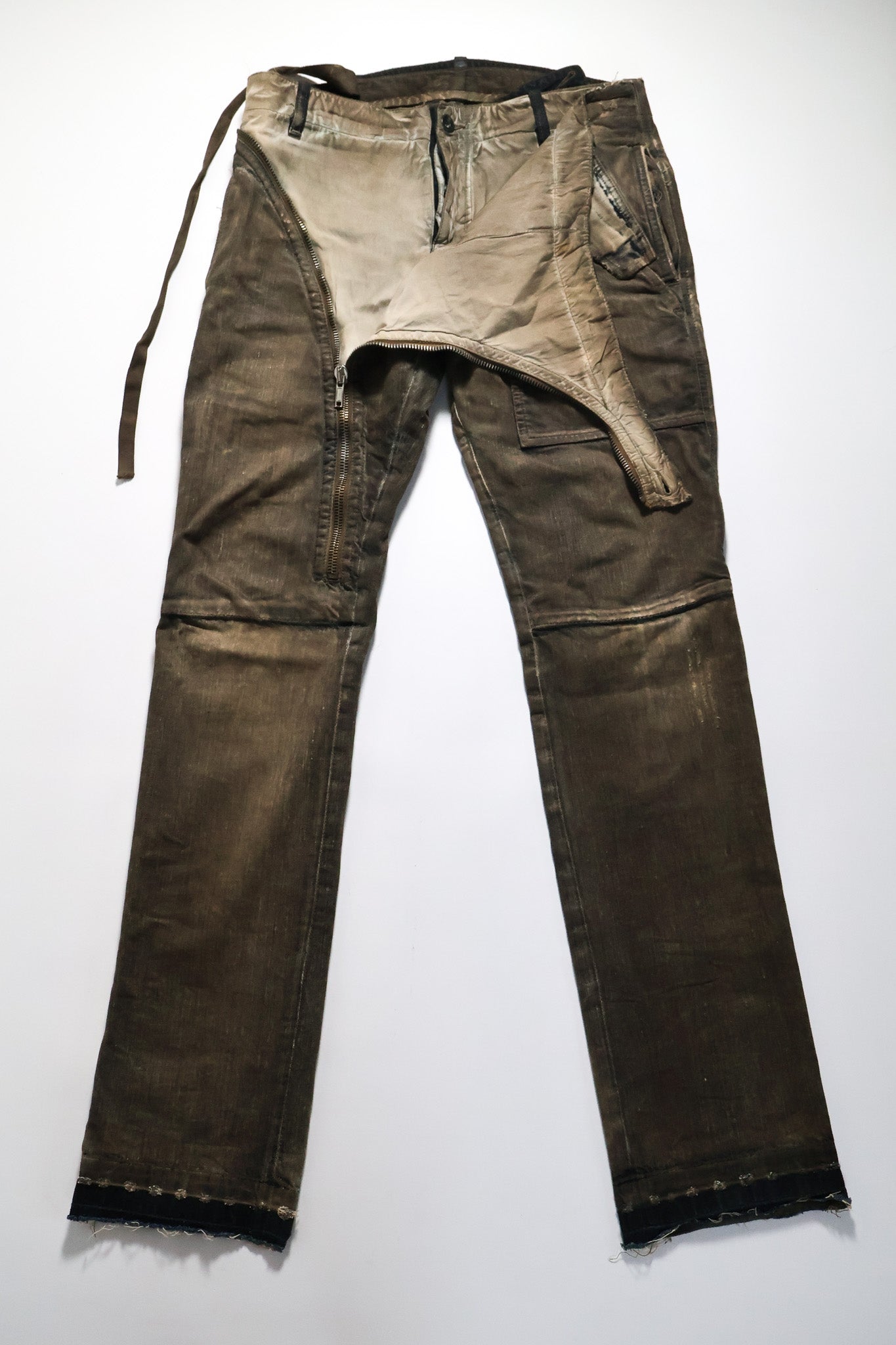 Rick Owens FW07 Dust Double Layer Aircut Denim