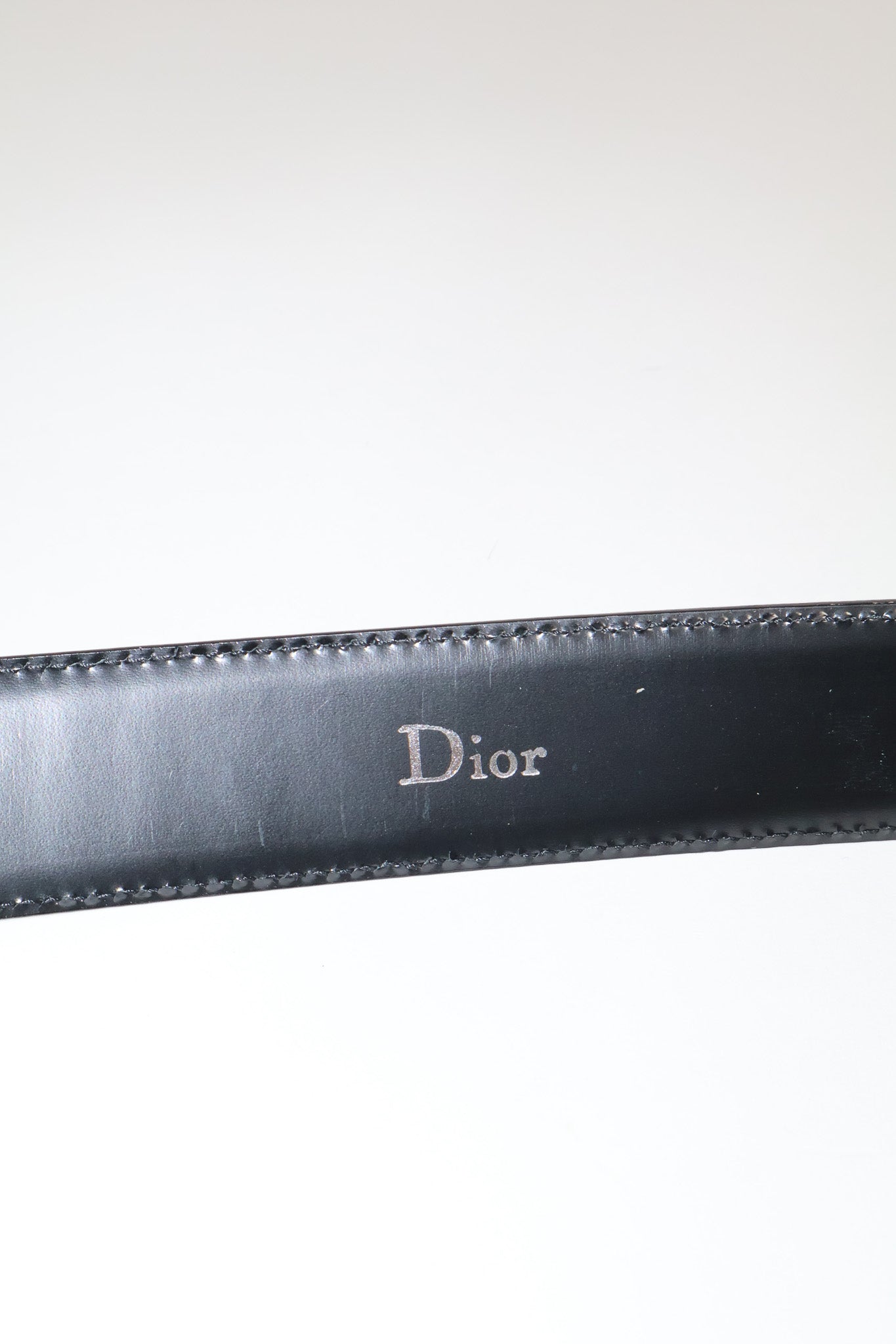 Dior Homme Long D Point Belt