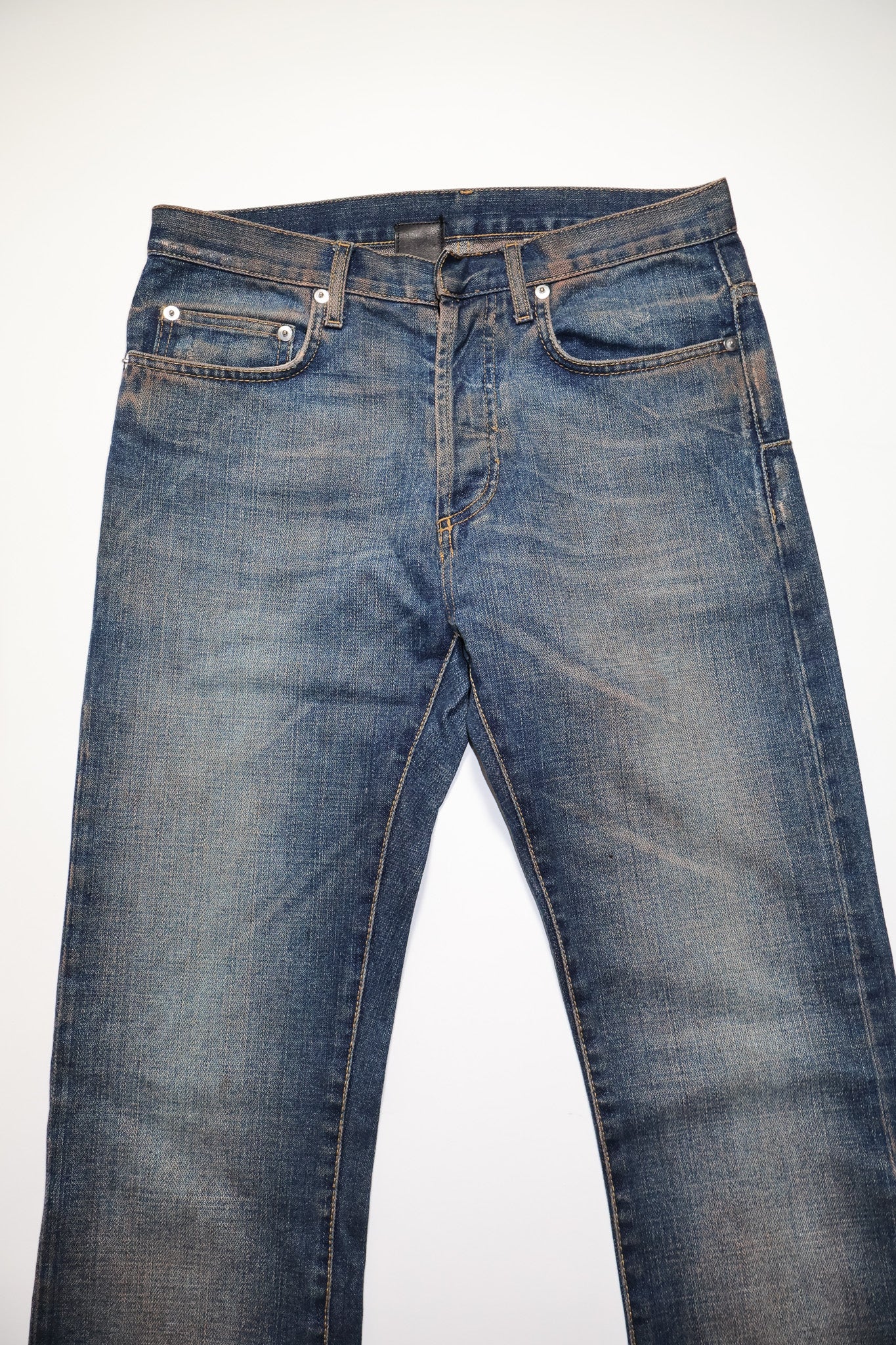 Dior Homme AW05 Red Rust Bootcut Denim 28