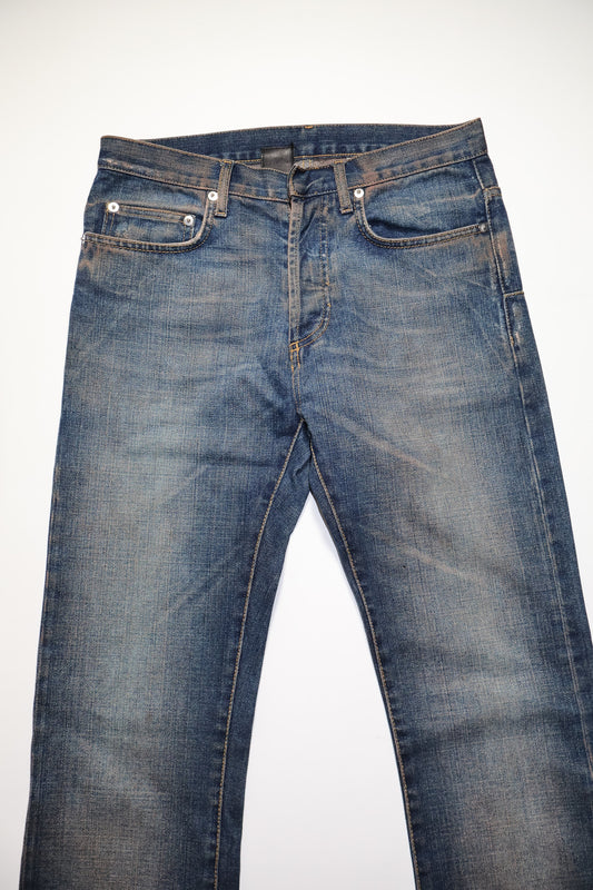 Dior Homme AW05 Red Rust Bootcut Denim 28