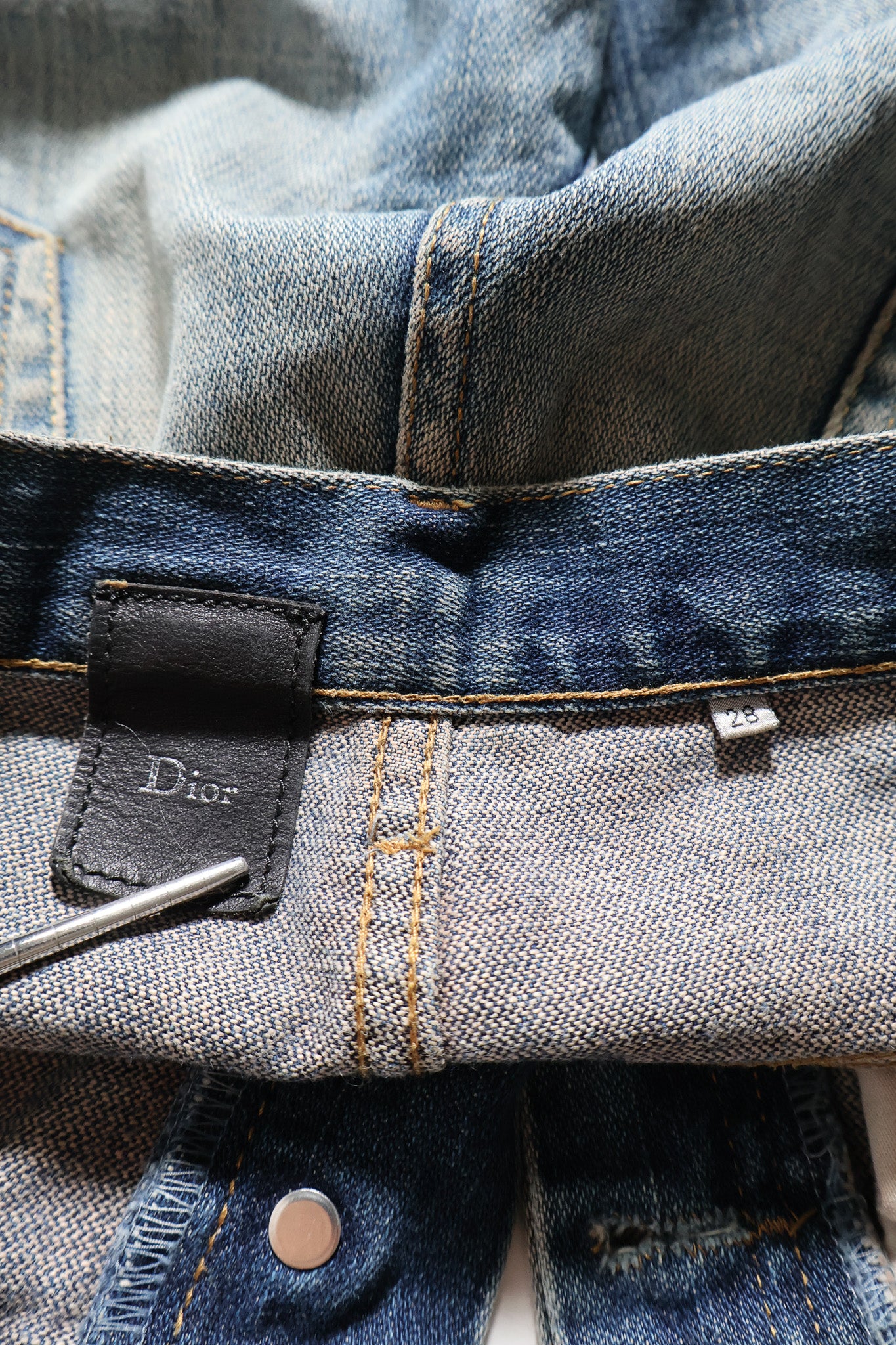 Dior Homme AW05 Rust Bootcut Denim 28