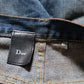 Dior Homme AW05 Red Rust Zipper Bootcut Denim