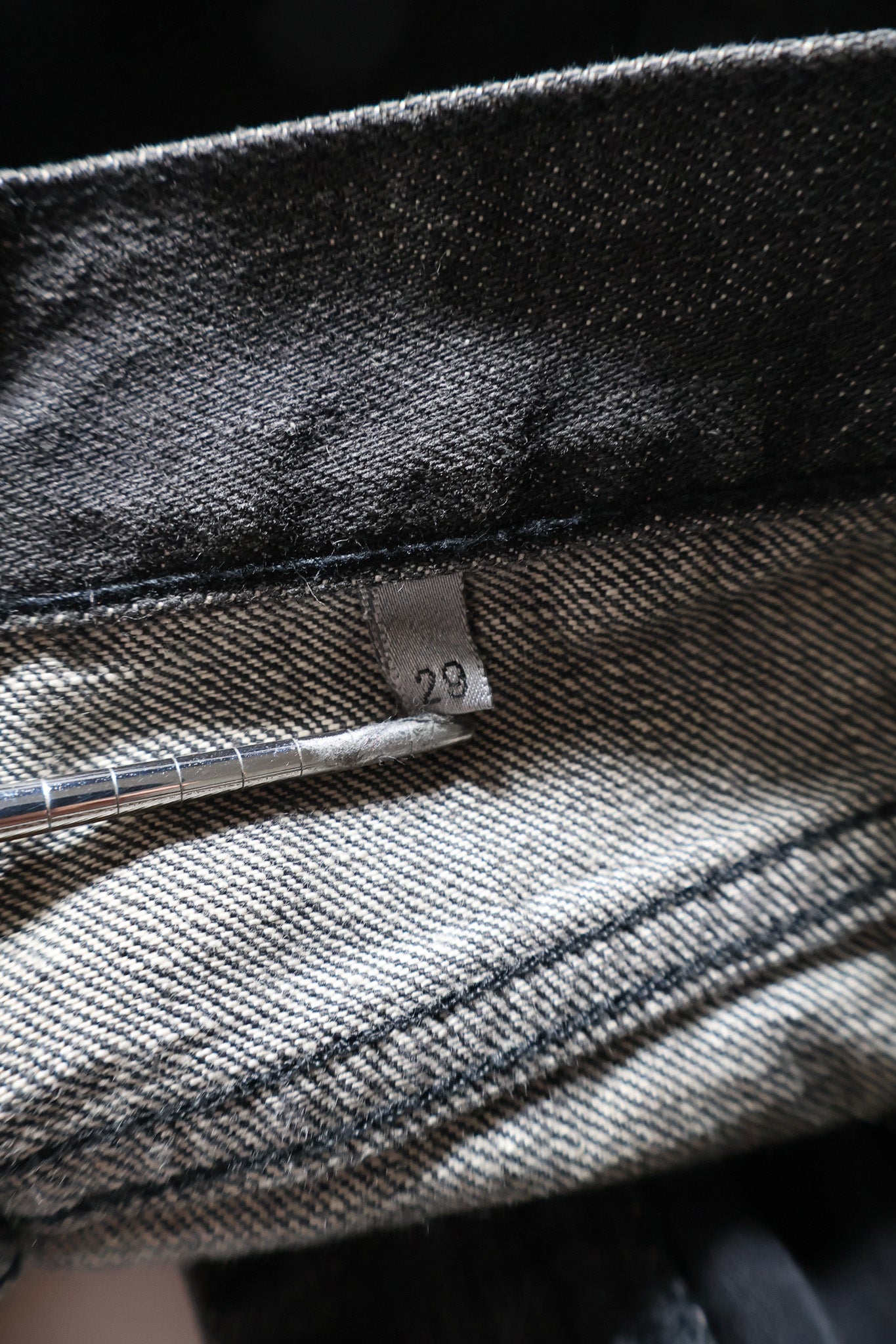 Dior Homme SS04 Strip Denim