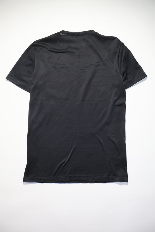 Dior Homme SS04 Strip Leather Shoulder Shirt