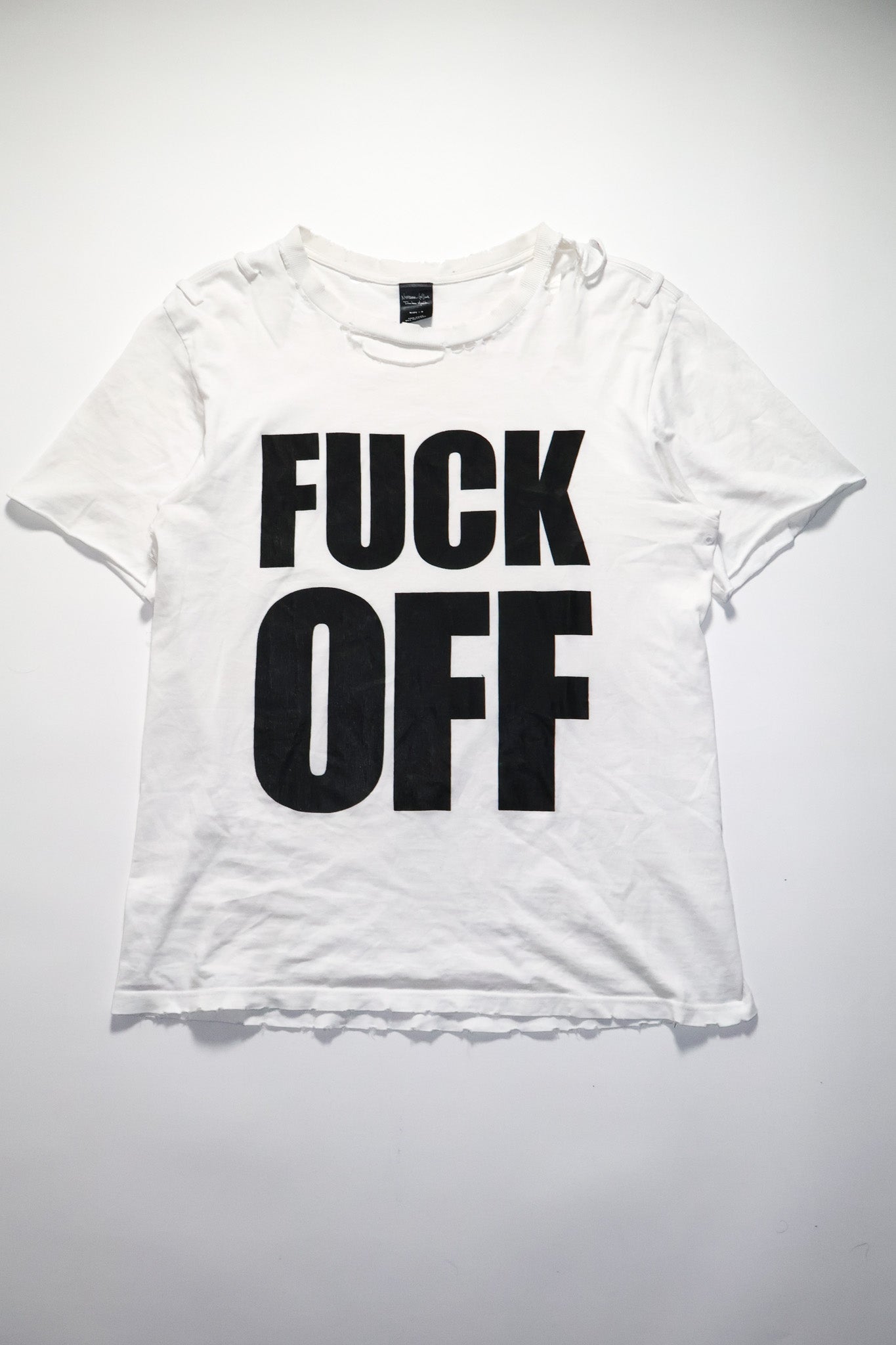 Number (N)ine SS06 'F*CK OFF' Shirt