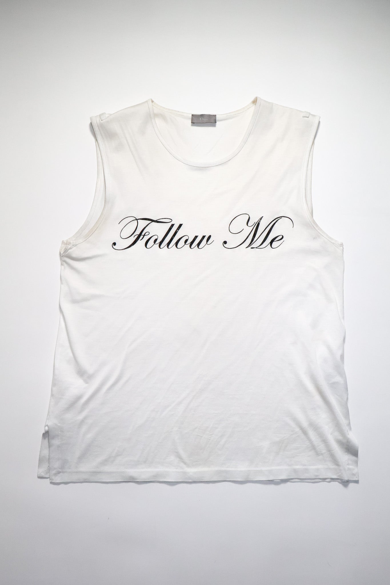 Dior Homme SS03 'Follow Me' Tank Top