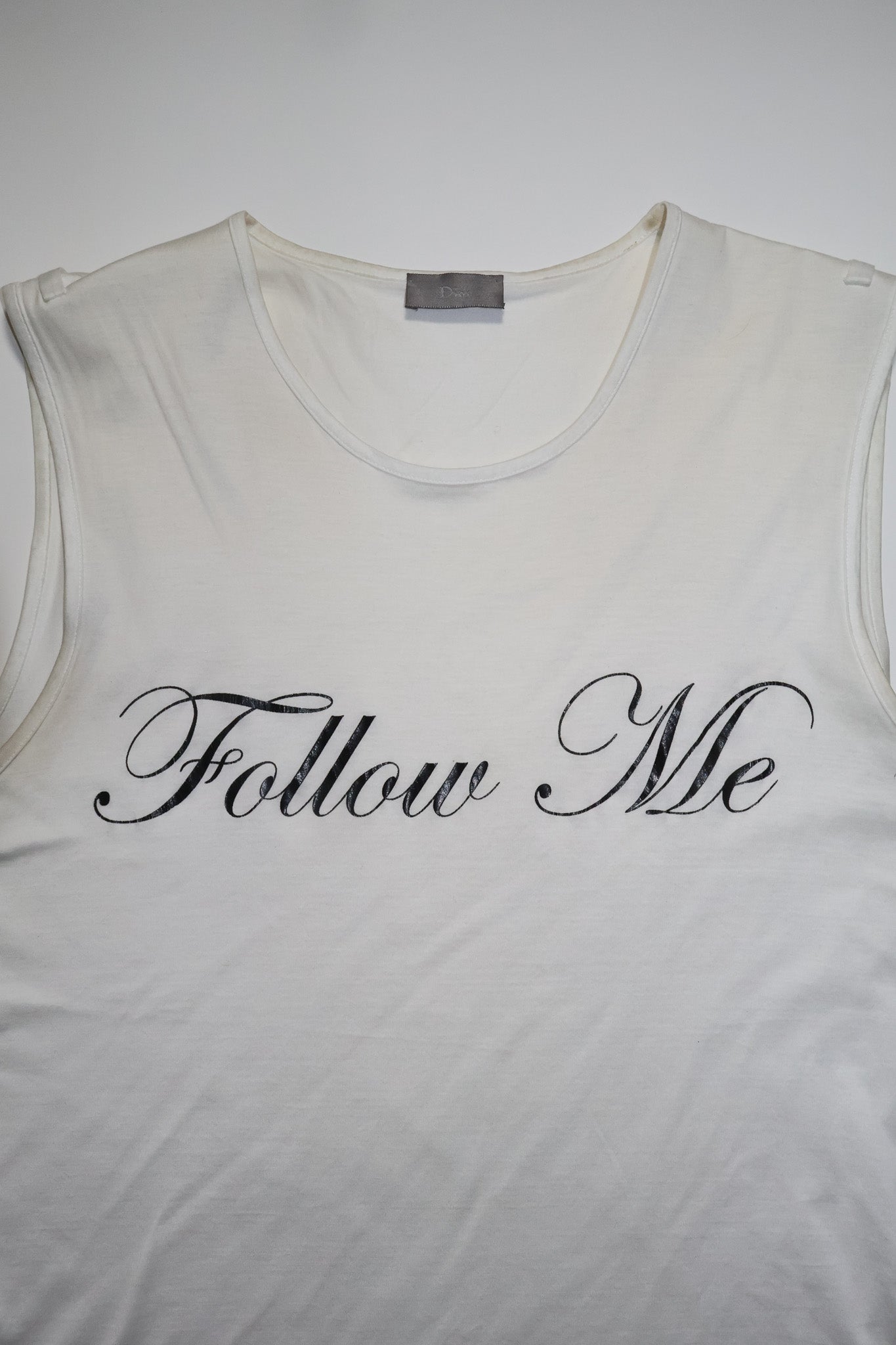 Dior Homme SS03 'Follow Me' Tank Top