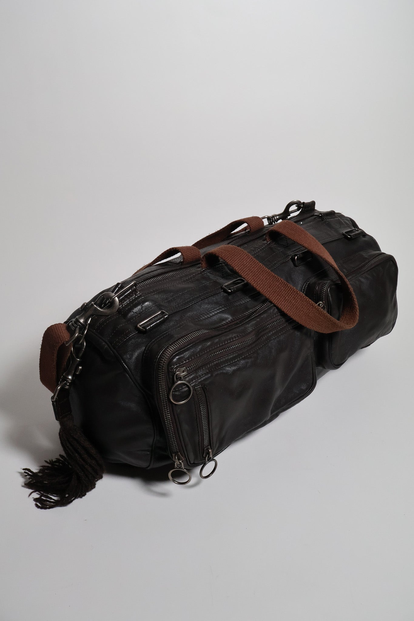 Dior Homme AW06 OG Brown Deville Duffle Bag