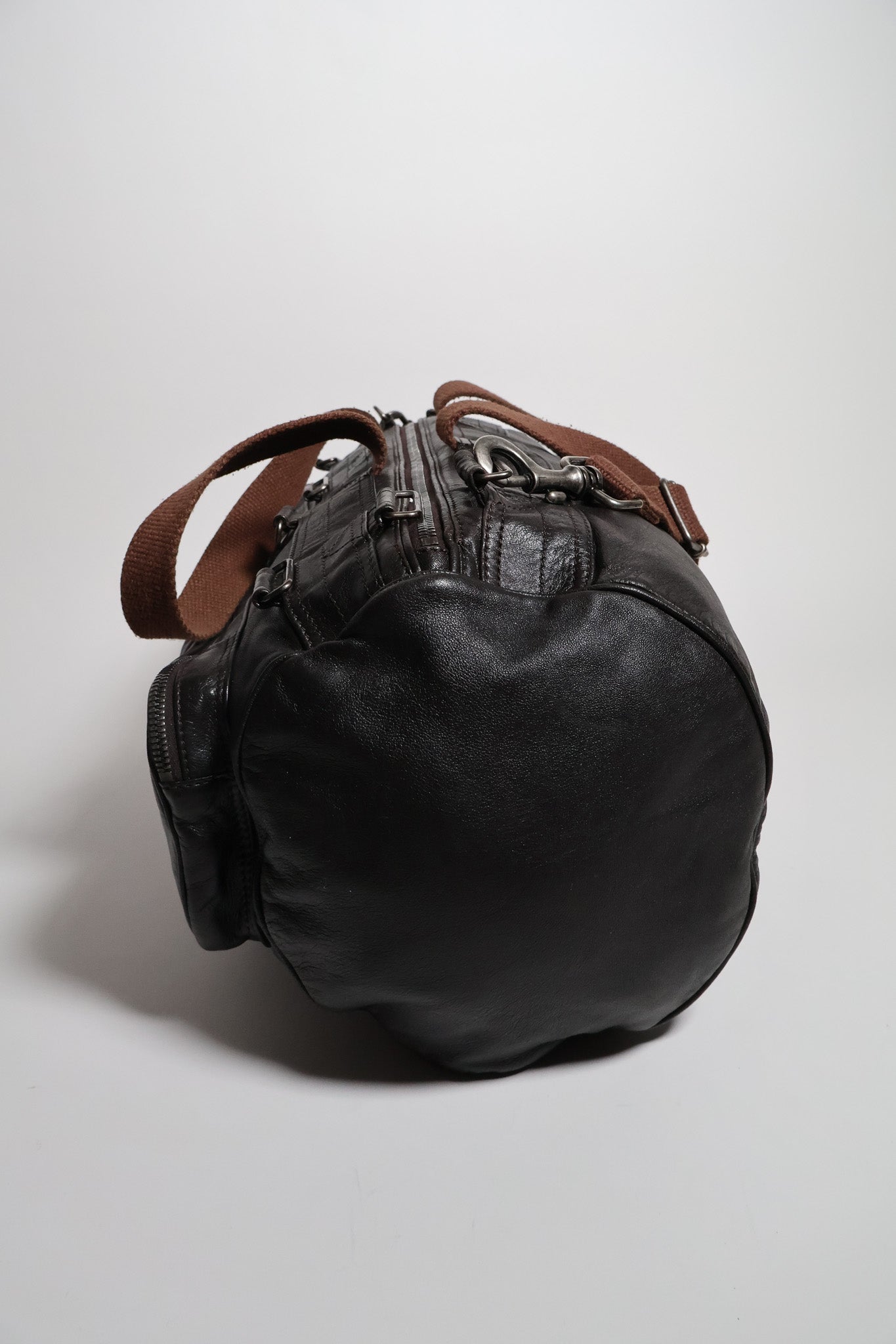 Dior Homme AW06 OG Brown Deville Duffle Bag