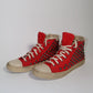 Saint Laurent Paris Studded High Top Sneakers